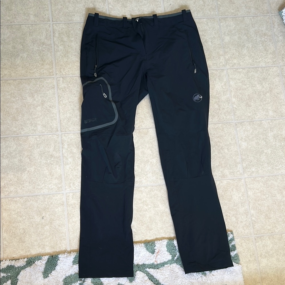 Mammut Black Hiking Pants 12